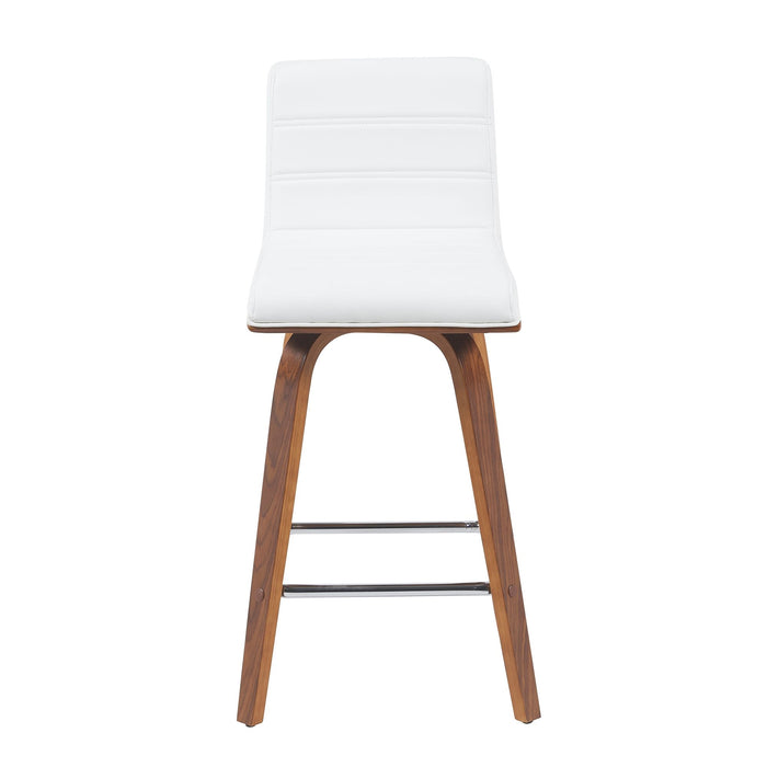 Vienna - Swivel Bar Stool - Walnut Base - Simple Home Plus