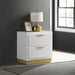Caraway - 2-Drawer Nightstand - Simple Home Plus
