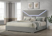 Ives - Panel Bed LED Headboard - Simple Home Plus