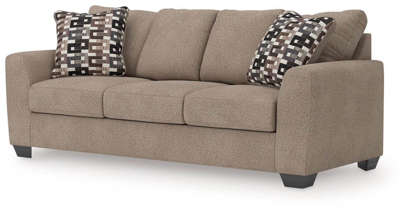 Triston-Peaks - Suede - Queen Sofa Sleeper - Simple Home Plus