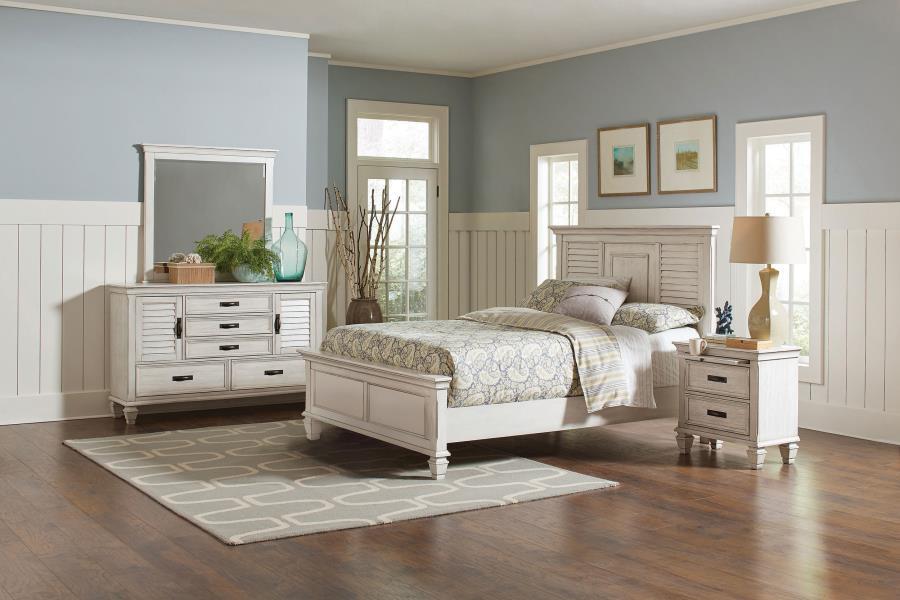 Franco - Panel Bed Bedroom Set - Simple Home Plus
