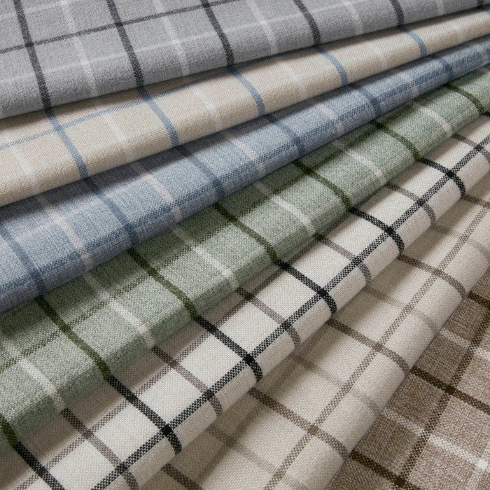 Anaheim - 50x95" Plaid Rod Pocket And Back Tab Curtain Panel With Fleece Lining - Black - Simple Home Plus