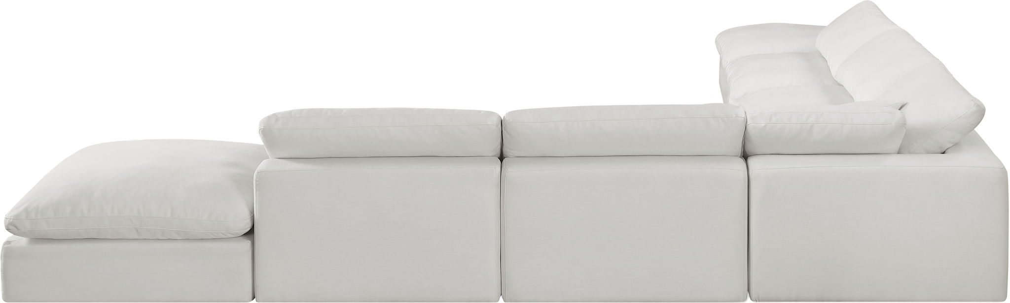 Comfy - 7 Piece Linen Modular Corner Sectional - Simple Home Plus