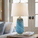Aquaviva - Confetti Glass Table Lamp - Blue - Simple Home Plus