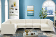 Alina - 8 Piece Velvet Modular Sectional - Simple Home Plus
