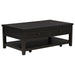 Concord - 2-Drawer Rectangular Coffee Table - Distressed Java - Simple Home Plus