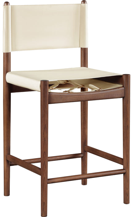 Rawlins - Counter Stool - Walnut Frame - Simple Home Plus