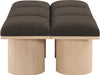 Pavilion - 6 Piece Modular Bench With Natural Base - Simple Home Plus