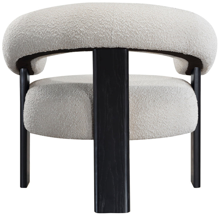 Winston - Accent Chair With Black Legs - Simple Home Plus