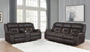 Greer - Upholstered Reclining Sofa Set - Simple Home Plus