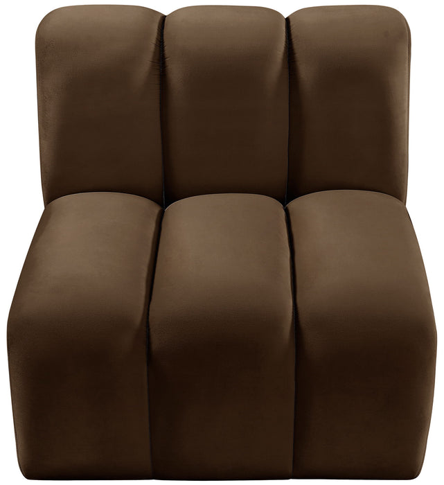 Arc - Velvet Straight Chair - Simple Home Plus