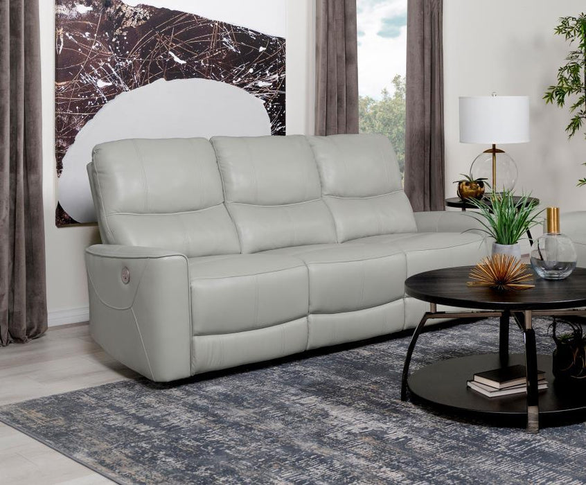 Greenfield - Upholstered Power Reclining Sofa - Simple Home Plus