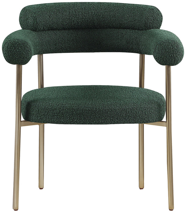 Blake - Boucle Fabric Dining Chair (Set of 2) - Simple Home Plus