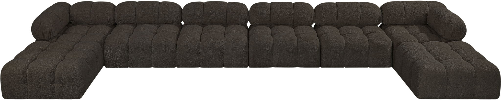 Ames - 8 Piece Fabric Modular Sectional - Simple Home Plus