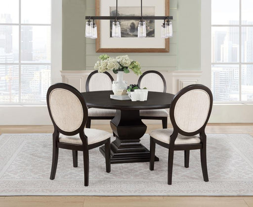 Twyla - Round Wood Dining Room Table Set - Simple Home Plus