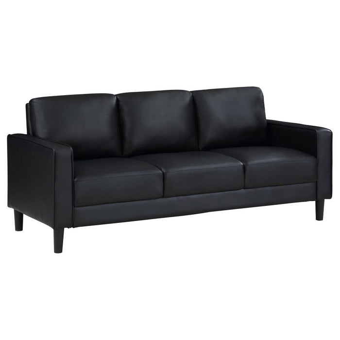 Ruth - Upholstered Track Arm Sofa - Simple Home Plus