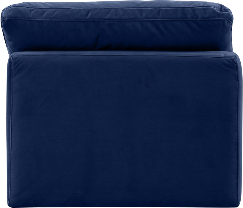 Indulge - Velvet Armless Chair - Simple Home Plus