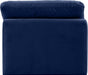 Indulge - Velvet Armless Chair - Simple Home Plus