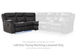 Sultan Meadow - LAF Reclining Loveseat - Eclipse - Simple Home Plus