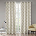 Blakesly - Printed Ikat Blackout Panel - Taupe - Simple Home Plus