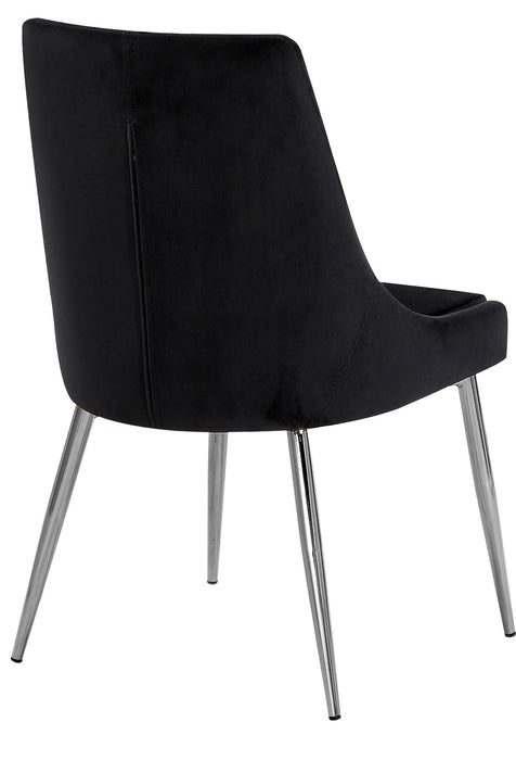 Karina - Dining Chair with Chrome Legs (Set of 2) - Simple Home Plus