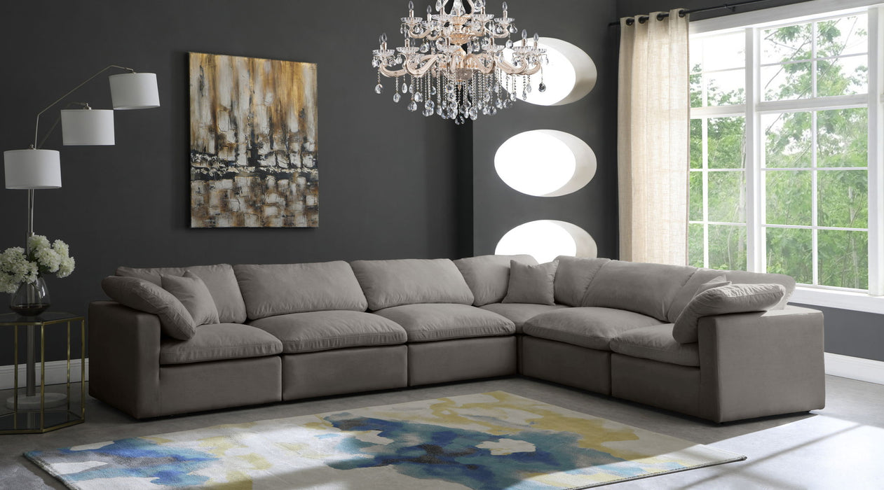 Plush - 6 Piece Modular Sectional - Simple Home Plus