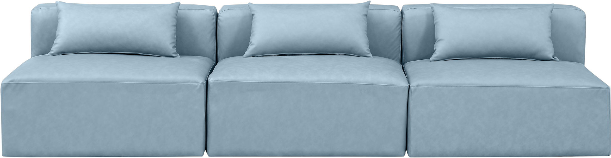 Cube - Modular 3 Seat Armless Sofa - Simple Home Plus