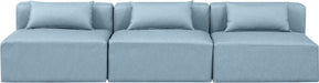 Cube - Modular 3 Seat Armless Sofa - Simple Home Plus