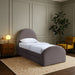 Andaz - Chenille Fabric Upholstered Trundle Bed - Simple Home Plus