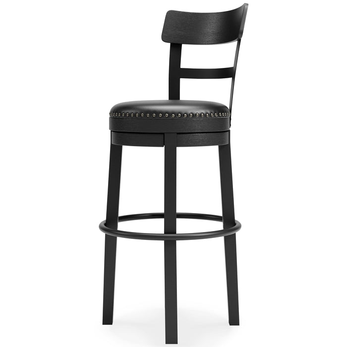 Valebeck - Tall Upholstered Swivel Barstool - Simple Home Plus