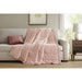 Windom - King All Season Hypoallergenic Blanket With 3M Scotchgard - Blush - Simple Home Plus