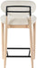 Riccio - Upholstered Stool - Cream - Simple Home Plus