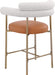 Blake - Counter Stool With Bronze Legs (Set of 2) - Simple Home Plus