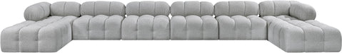 Ames - 8 Piece Fabric Modular Sectional - Simple Home Plus