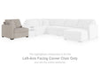 ModMax Luxe - LAF Corner Chair - Flint - Simple Home Plus