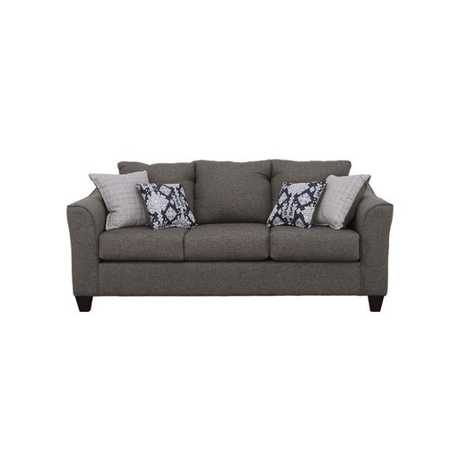 Salizar - Flared Arm Sofa - Gray - Simple Home Plus