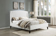Mosby - Upholstered Wingback Bed - Simple Home Plus
