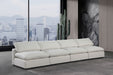 Comfy - Linen Modular Armless Sofa 4 Seats - Simple Home Plus