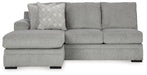 Casselbury - Laf Sofa Chaise - Cement - Simple Home Plus