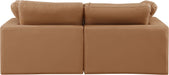 Comfy - Faux Leather Modular Sofa 2 Seats - Simple Home Plus