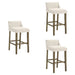 Fauna - Modern Transitional Wood Bar Height Kitchen Bar Stool - Simple Home Plus