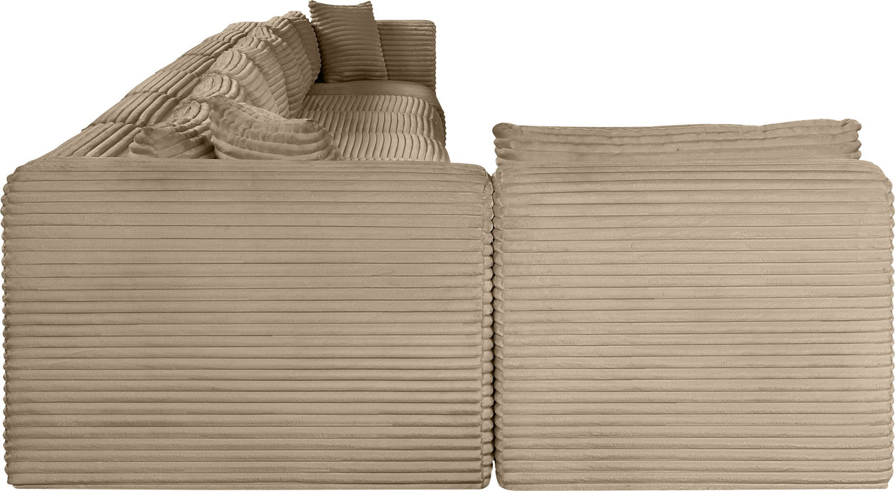 Shaggy - Fabric 8 Piece Modular Sectional - Simple Home Plus