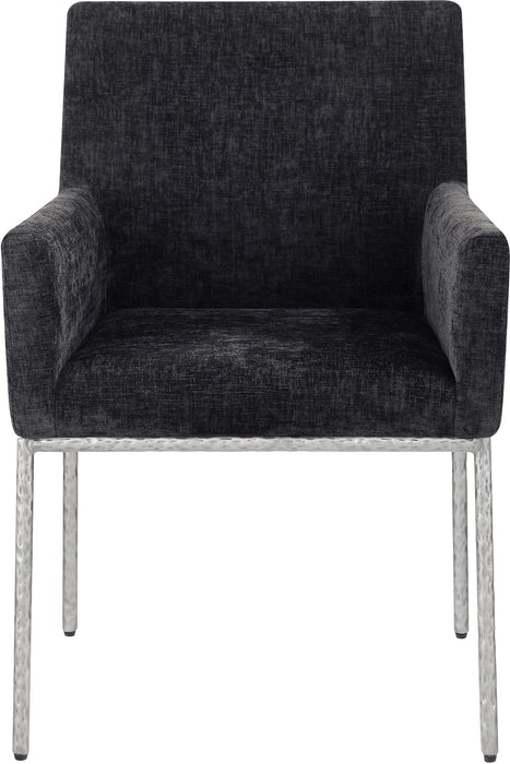 Reeves - Dining Chair With Silver Legs (Set of 2) - Simple Home Plus
