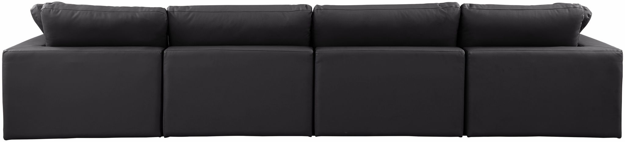 Comfy - Faux Leather Modular Sofa 4 Seats - Simple Home Plus