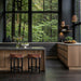 Monette - Counter Stool With Black Base - Simple Home Plus