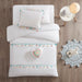 Tessa - Tassel Comforter Set - White - Simple Home Plus