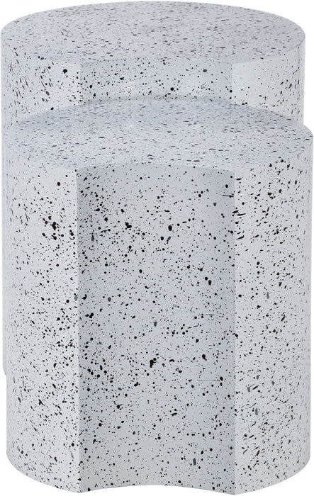Dimple - Modular End Table - Terazzo Finish - Simple Home Plus