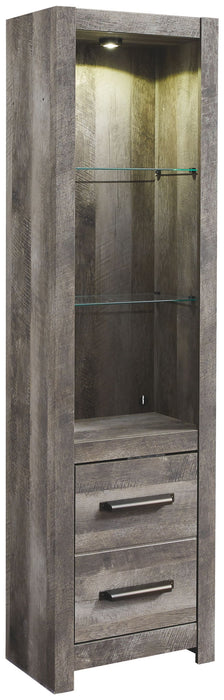 Wynnlow - Pier - Two Drawers & Two Shelves - Gray Dark - Simple Home Plus