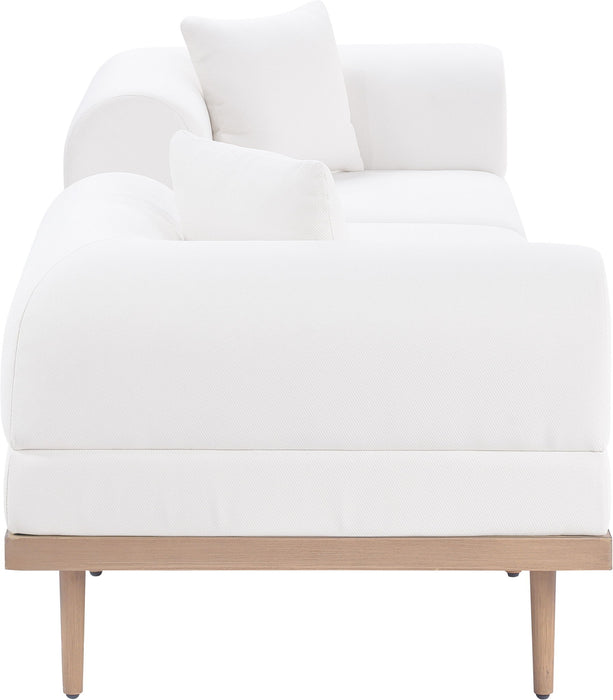 Laguna - 3 Piece 106.5" Outdoor Patio Modular Sofa With Backless Seat - Simple Home Plus