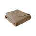 Quebec - Oversized Quilted Throw - Khaki - Simple Home Plus